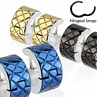 Серьги, Цвет черный, артикул SE2722-K