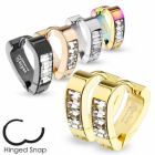 Серьги, 1 пара, артикул SEZ03-GD