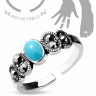 Кольцо, Латунь с родиевым покрытием, артикул R-A16536