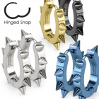 Серьги, Цвет синий, артикул SSE-026-B