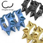 Серьги, Цвет синий, артикул SSE-025-B